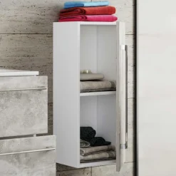 Wohnen Betonoptik Badezimmermöbel Set - Salvadore (vierteilig)