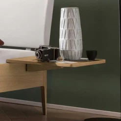 Wohnen Bett aus Eiche Massivholz Hell - Croatia