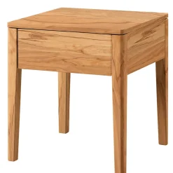 Wohnen Naturholzmöbel|Betten*Bett aus Wildbuche massiv und Kunstleder - Padricio