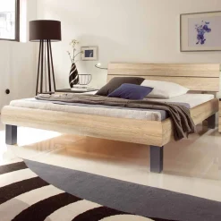 Wohnen Bett Fulia mit geteiltem Kopfteil