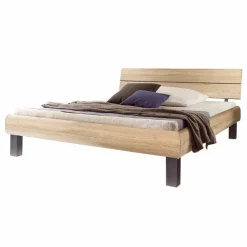 Wohnen Bett Fulia mit geteiltem Kopfteil