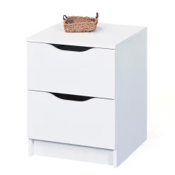 Wohnen Nachttische*Bett Kommode Danjala in Weiß