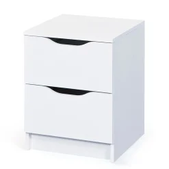 Wohnen Nachttische*Bett Kommode Danjala in Weiß