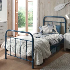 Wohnen Kinderbetten*Bett Meridus in Blau