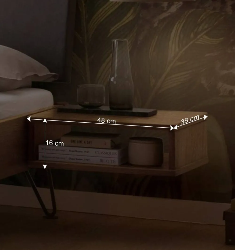 Wohnen Graue Möbel|Naturholzmöbel*Bett mit Kopfteil gepolstert Kunstleder Anthrazit - Catrizia