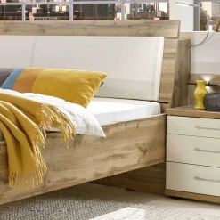 Wohnen Bett Neriman mit Bettkasten im Kopfteil