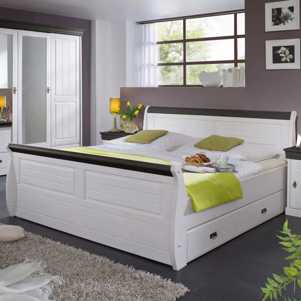 Wohnen Bett Pisino im Landhausstil