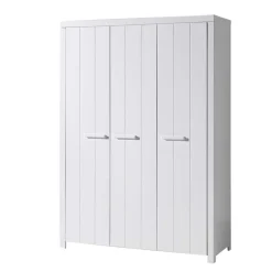 Kinder Wohnen Bett und Nachtkommode und Schrank Set - Ellen