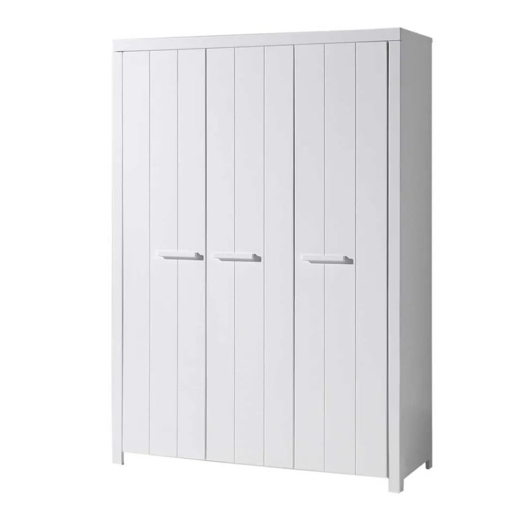 Kinder Wohnen Bett und Nachtkommode und Schrank Set - Ellen