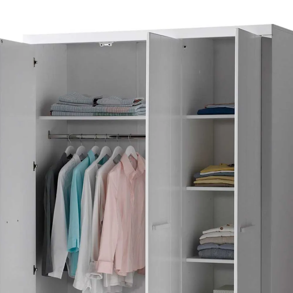 Kinder Wohnen Bett und Nachtkommode und Schrank Set - Ellen