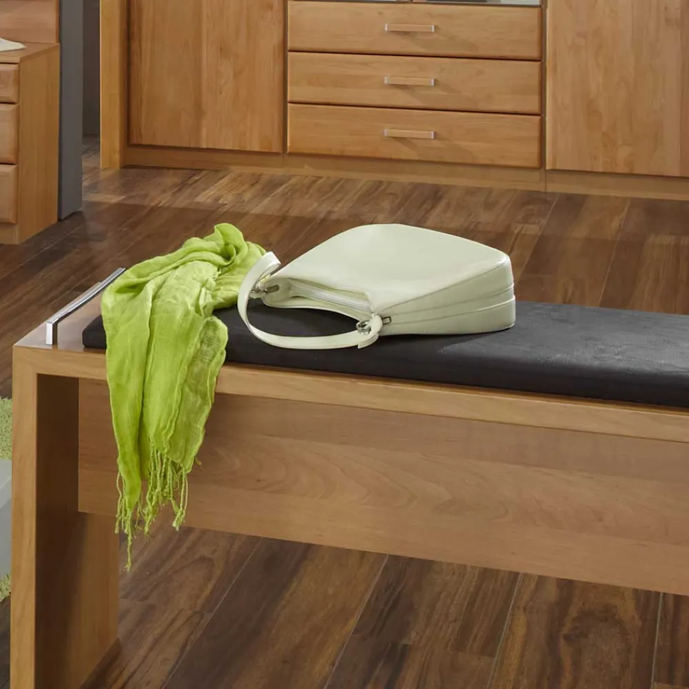 Wohnen Bettbank Bordeaux in Erle Holzoptik