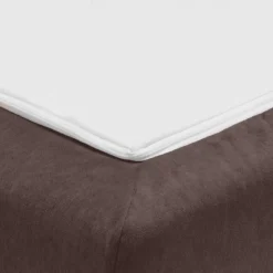 Wohnen Schlafsofas*Bettcouch in Dunkelbraun mit Eiche - Conpact