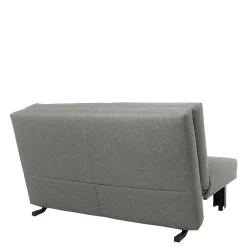 Wohnen Sofas|Sofa*Bettcouch ohne Armlehnen in Hellgrau Stoff - Mariolina