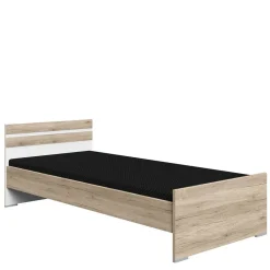 Wohnen Bettgestell in Holzoptik Eiche San Remo - Folio