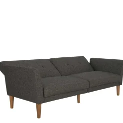 Wohnen Schlafsofas*Bettsofa in Grau und Natur - Emiria