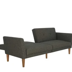 Wohnen Schlafsofas*Bettsofa in Grau und Natur - Emiria