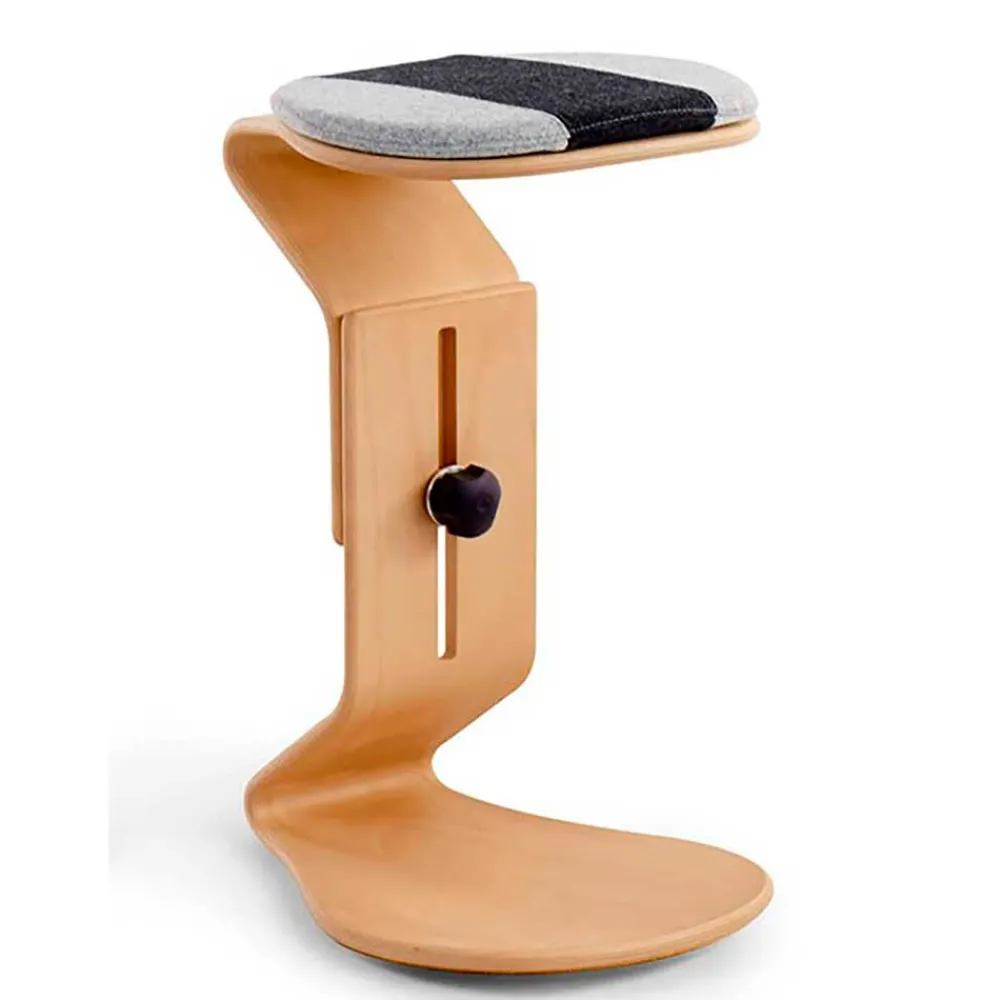 Wohnen Beweglicher Ergo Hocker höhenverstellbar - Gruskom