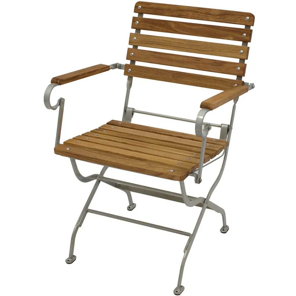 Wohnen Biergarten Stuhl mit Armlehnen - Jelka