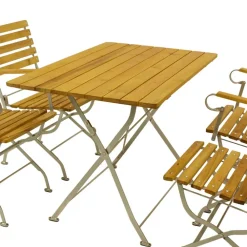 Wohnen Sitzgruppe|Balkonmöbel*Biergarten Tisch & Armlehnenstühle - Contencia (fünfteilig)