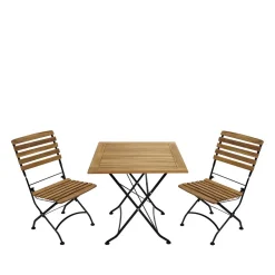 Wohnen Biergarten Tischgruppe für 2 Personen - Amyos (dreiteilig)