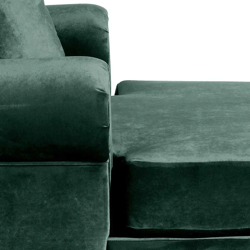 Wohnen Big Samtsessel in Grün - Circiut