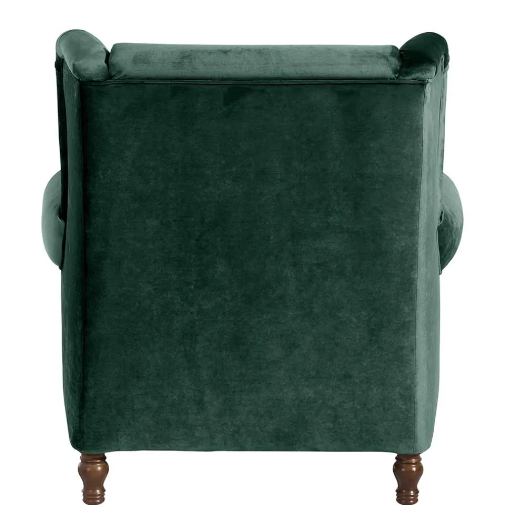 Wohnen Big Samtsessel in Grün - Circiut