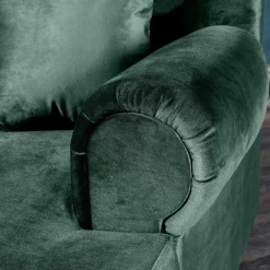 Wohnen Big Samtsessel in Grün - Circiut