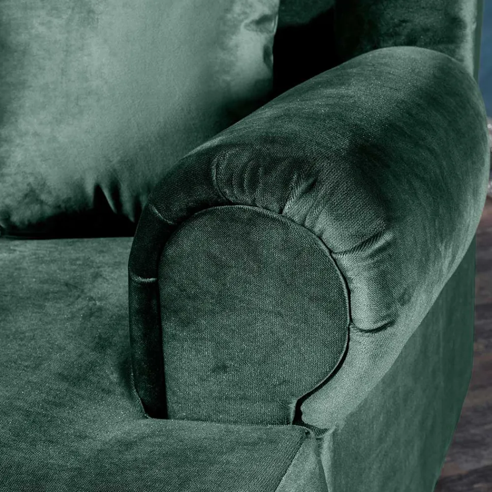 Wohnen Big Samtsessel in Grün - Circiut