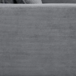 Wohnen Graue Möbel|Sessel*Big Sessel aus Cord in Anthrazit - Ruffos