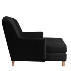 Wohnen Big Stoffsessel in Schwarz - Valdragon