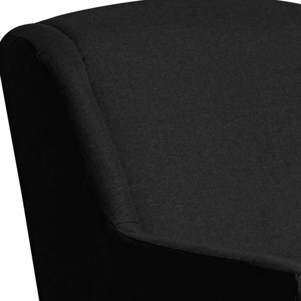 Wohnen Big Stoffsessel in Schwarz - Valdragon