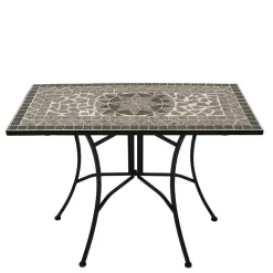 Wohnen Sitzgruppe|Balkonmöbel*Bistrotisch Gruppe mit Mosaik - Tasmania (dreiteilig)