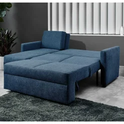 Wohnen Sofas|Sofa*Blaue Funktionsecke mit Bettkasten - Buleta