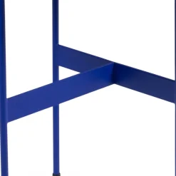 Wohnen Blauer Beistelltisch aus Stahl - Tegal