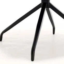 Wohnen Blauer Tischsessel mit Chenillebezug - Catrizia (2er Set)