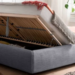 Wohnen Blaues Komplettbett mit Bettkasten - Enjadara