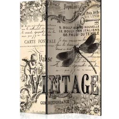 Wohnen Vintage Möbel|Paravents*Blickdichter Paravent mit Vintage Motiv - Havanna