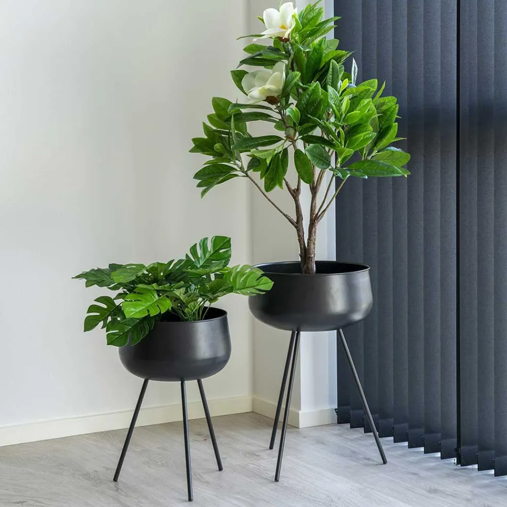 Wohnen Vasen*Blumenständer Übertöpfe mit Beinen - Vicados (zweiteilig)