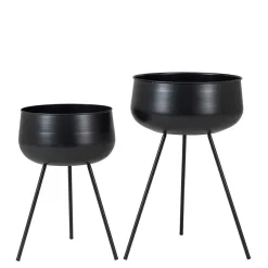 Wohnen Vasen*Blumenständer Übertöpfe mit Beinen - Vicados (zweiteilig)