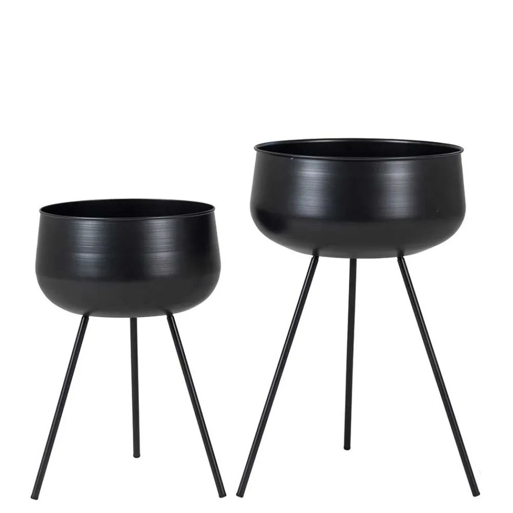 Wohnen Vasen*Blumenständer Übertöpfe mit Beinen - Vicados (zweiteilig)