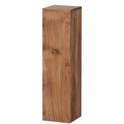 Wohnen Blumensäulen Set Vislan aus Holz massiv Akazie (dreiteilig)