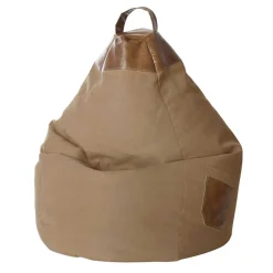 Wohnen Sitzsäcke|Sitzsäcke*Bodenkissen Sitzsack Joshua in Sand und Beige
