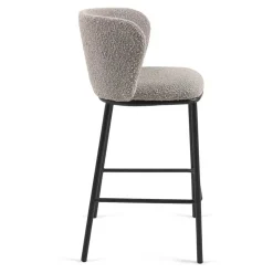 Wohnen Sessel & Hocker|Barhocker*Boucle Barstühle mit 65 cm Sitzhöhe - Lucaz (2er Set)