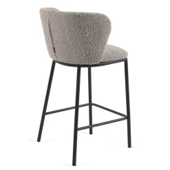 Wohnen Sessel & Hocker|Barhocker*Boucle Barstühle mit 65 cm Sitzhöhe - Lucaz (2er Set)