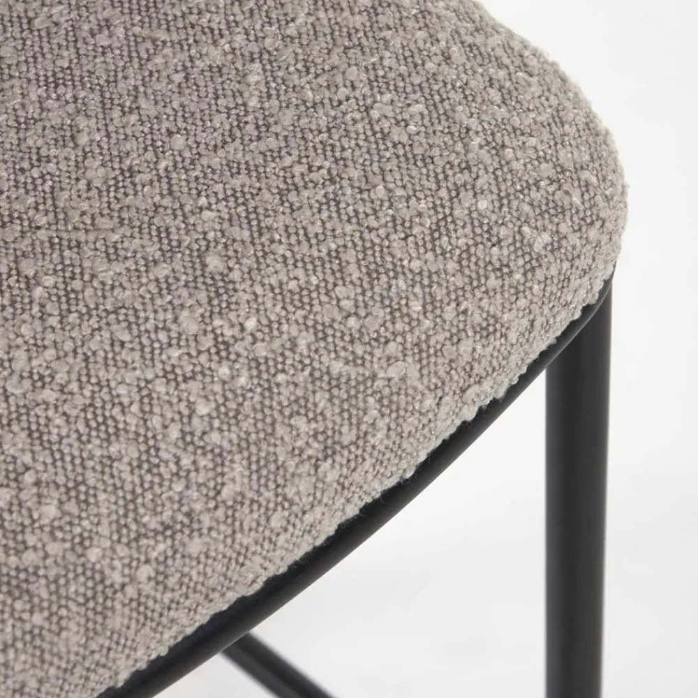 Wohnen Sessel & Hocker|Barhocker*Boucle Barstühle mit 65 cm Sitzhöhe - Lucaz (2er Set)
