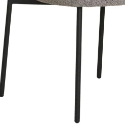 Wohnen Skandinavische Möbel|Küchenstühle*Boucle Polsterstuhl im Skandi Design - Tornado (2er Set)