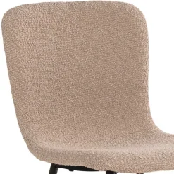 Wohnen Boucle Stühle in Beige - Menoria (2er Set)