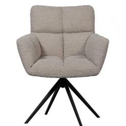 Wohnen Wohnzimmerstühle*Boucle Tischsessel drehbar - Ejolas