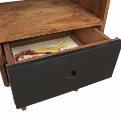 Wohnen Nachttische*Boxspring Nachtschrank Cospic im Retro Design