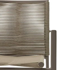 Wohnen Braune Armlehnenstühle Indoor & Outdoor - Fivizano (4er Set)